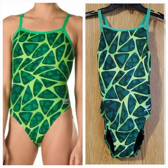 Size 28 Speedo endurance+ one piece swimsuit - Picture 1 of 13